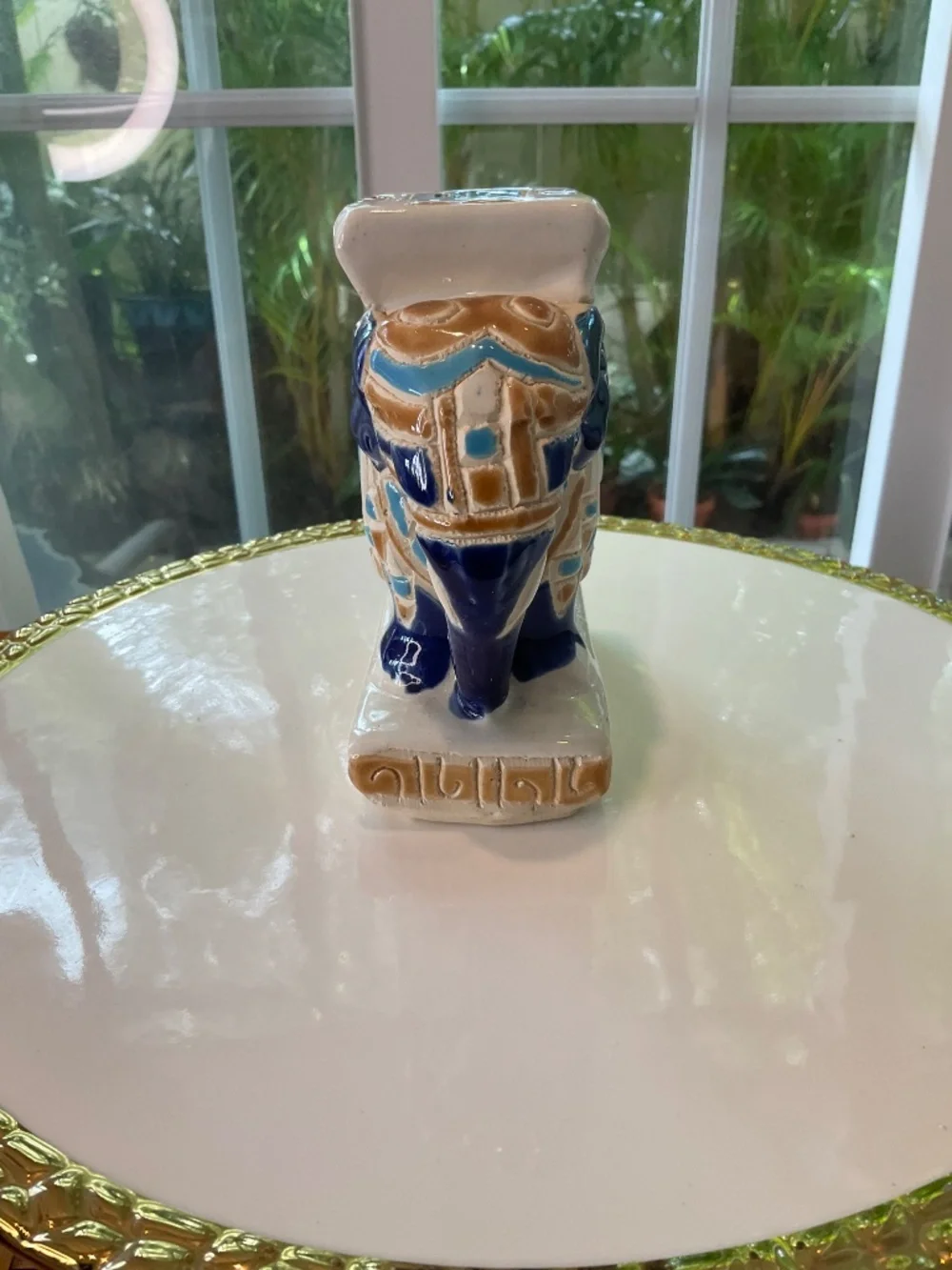 Small Ceramic Decorative Elephant